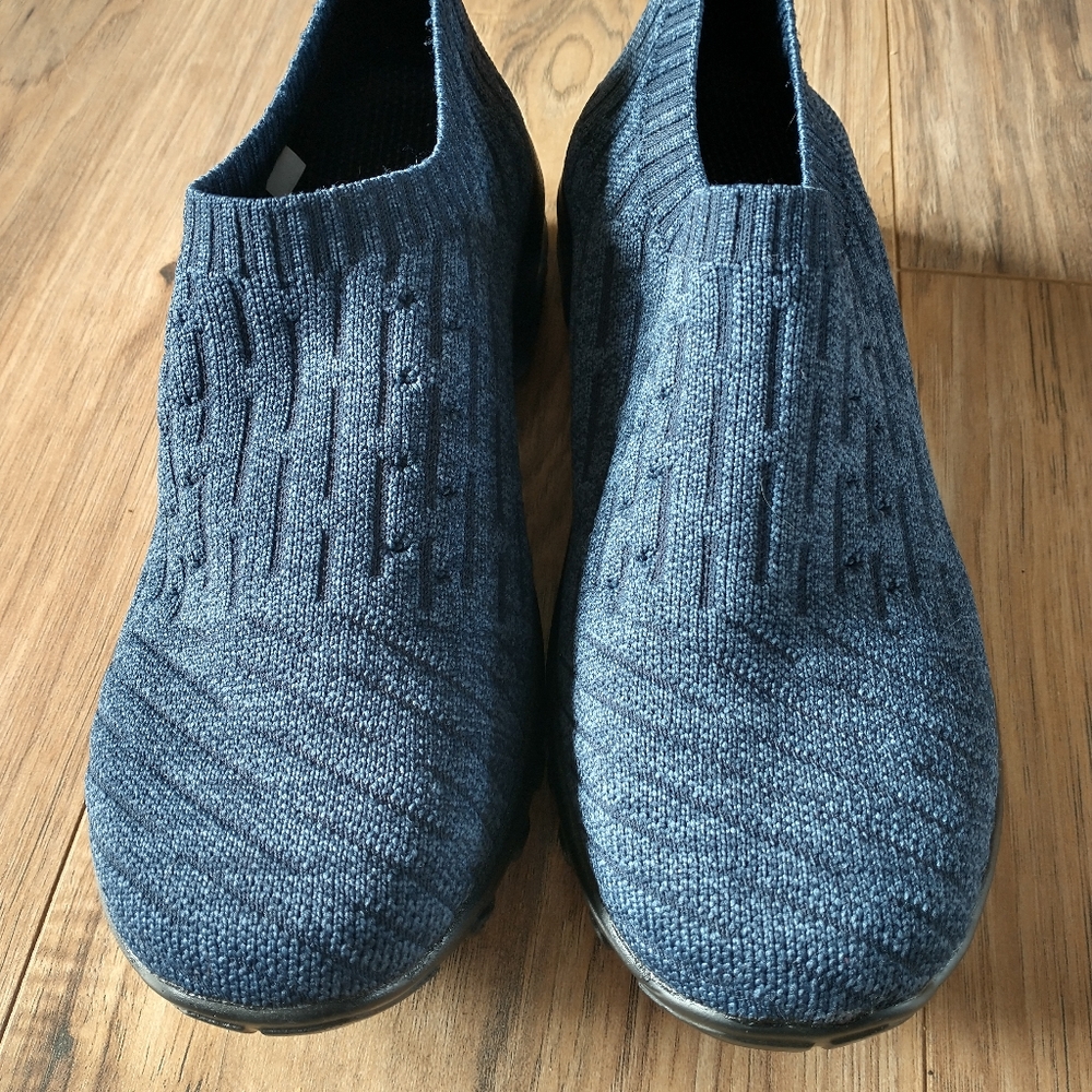 Blue shoes
